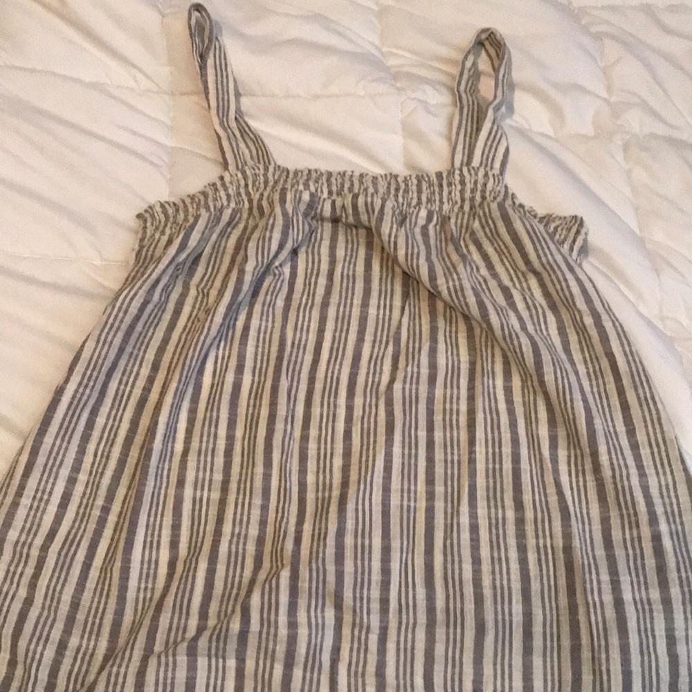 Stripe strap shirt